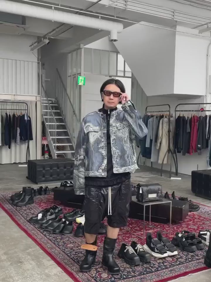 Simone Rocha(シモーネ ロシャ) 2026SS MOCK NECK RUFFLE FRILL ZIP T