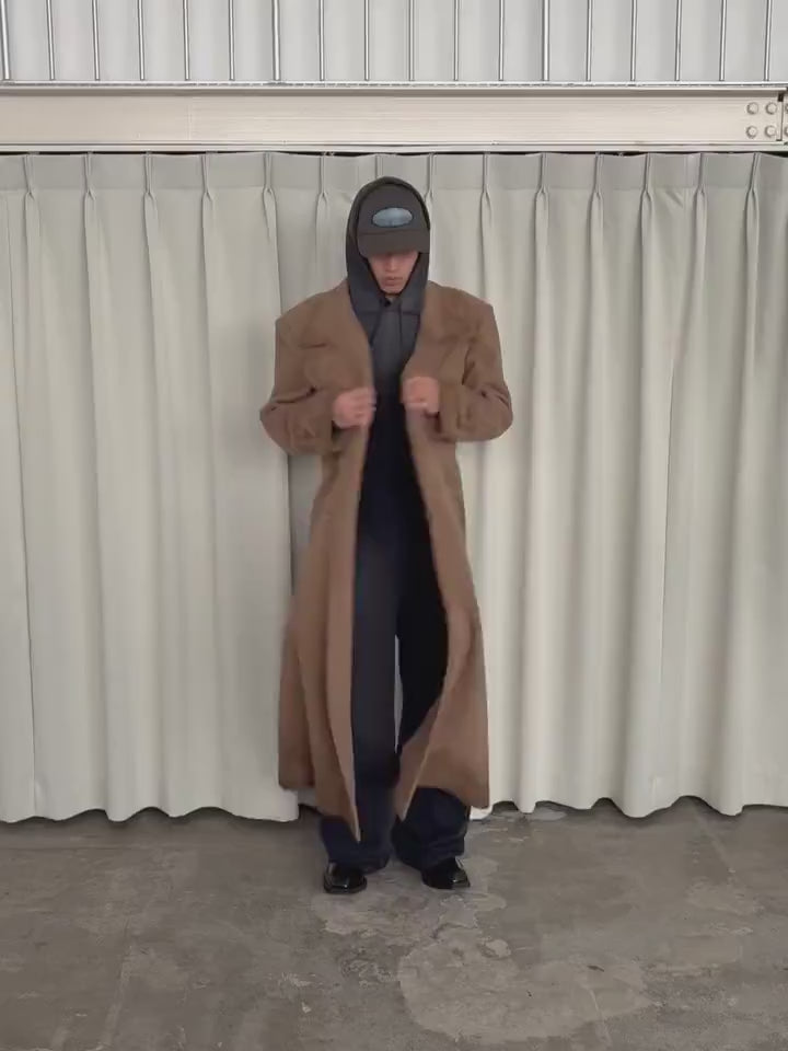 美品☆【アレグリ】イタリア　マキシ丈　ダブルフェイス　アンゴラ　キャメル　11 doublet（ダブレット）AEROGEL FLEECE MAXI COAT – MIDWEST ONLINE STORE