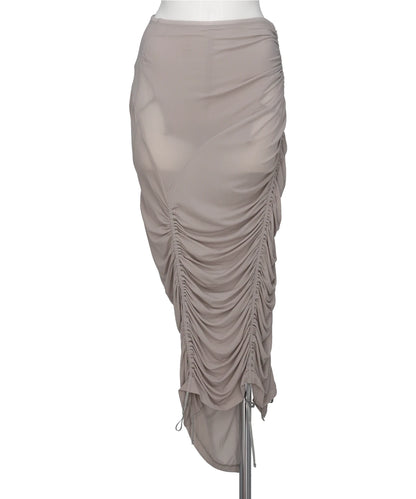 STRETCH LAYERED SKIRT