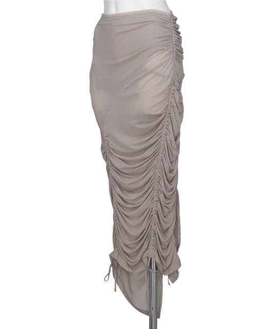 STRETCH LAYERED SKIRT