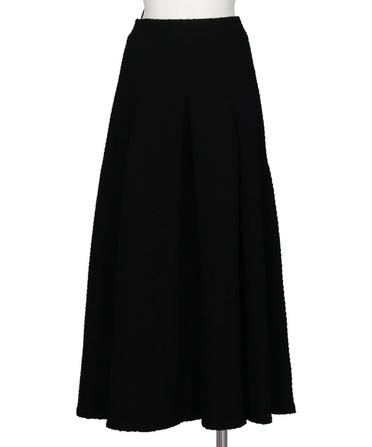 Mame Kurogouchi(マメクロゴウチ) SHIRRING JERSEY JACQUARD FLARE SKIRT