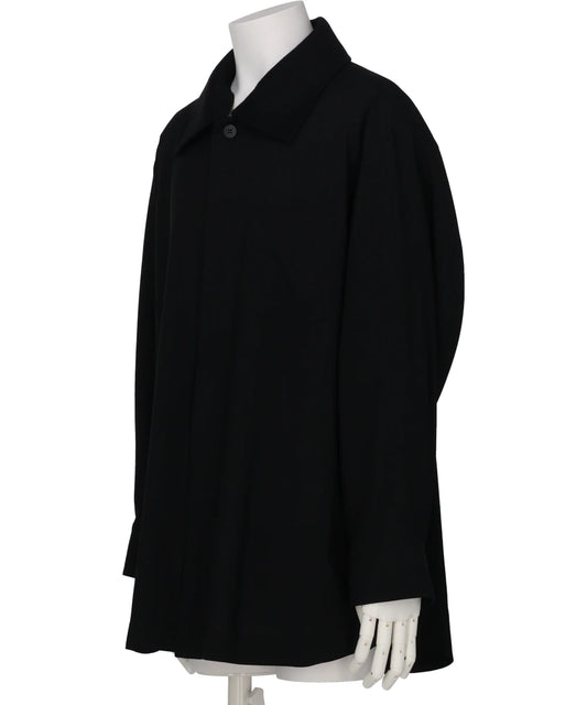 OVERSIZED SHIRT JACKET WITH REMOVABLE COLLAR