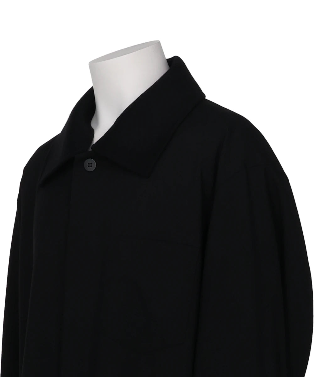 OVERSIZED SHIRT JACKET WITH REMOVABLE COLLAR