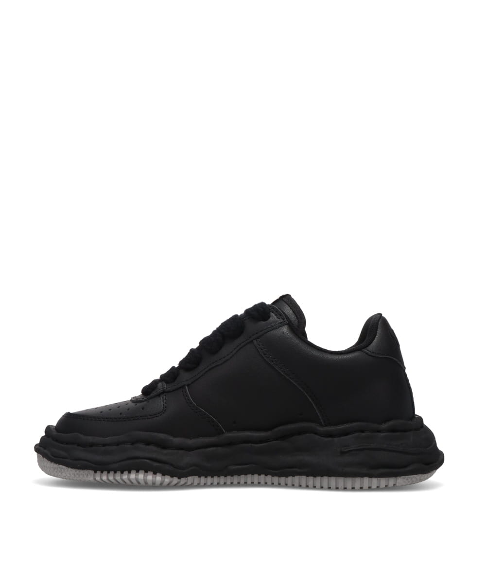 WAYNE LOW/ORIGINAL SOLE COW LEATHERLOW-TOP SNEAKER