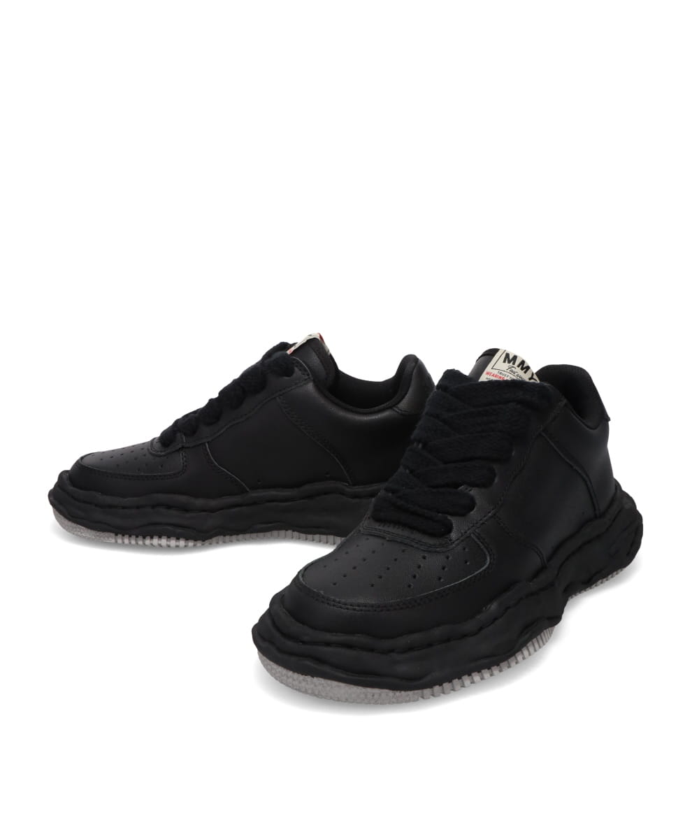WAYNE LOW/ORIGINAL SOLE COW LEATHERLOW-TOP SNEAKER