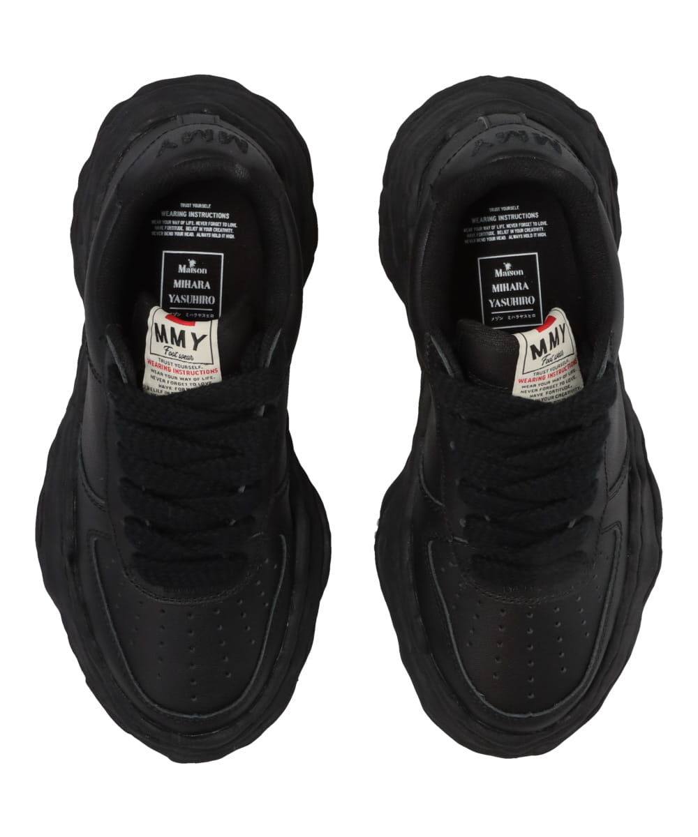 WAYNE LOW/ORIGINAL SOLE COW LEATHERLOW-TOP SNEAKER