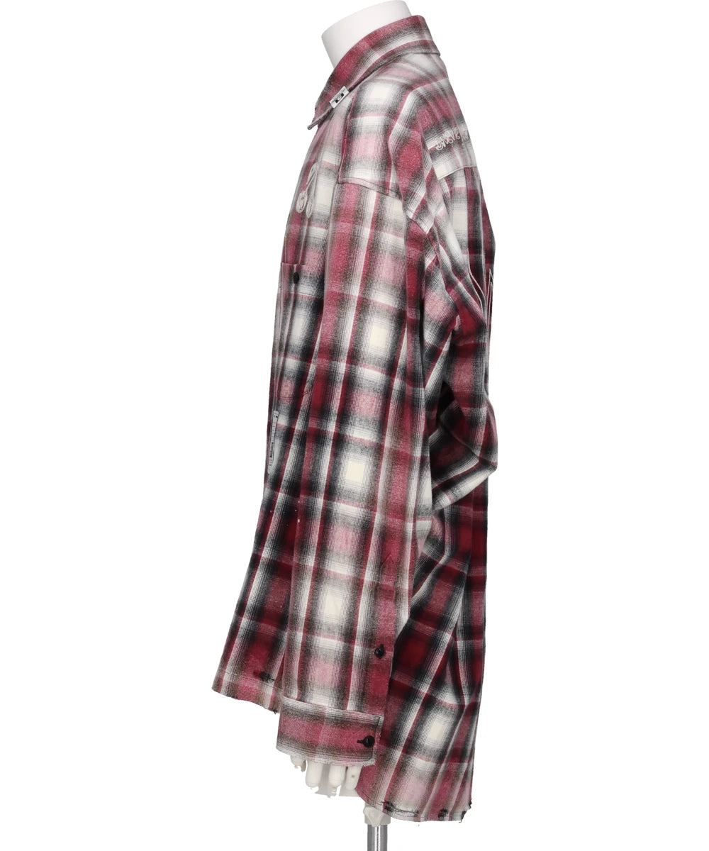 VINTAGE LIKE CHECK L/S SHIRTS