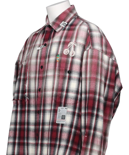 VINTAGE LIKE CHECK L/S SHIRTS