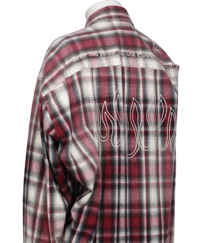 VINTAGE LIKE CHECK L/S SHIRTS