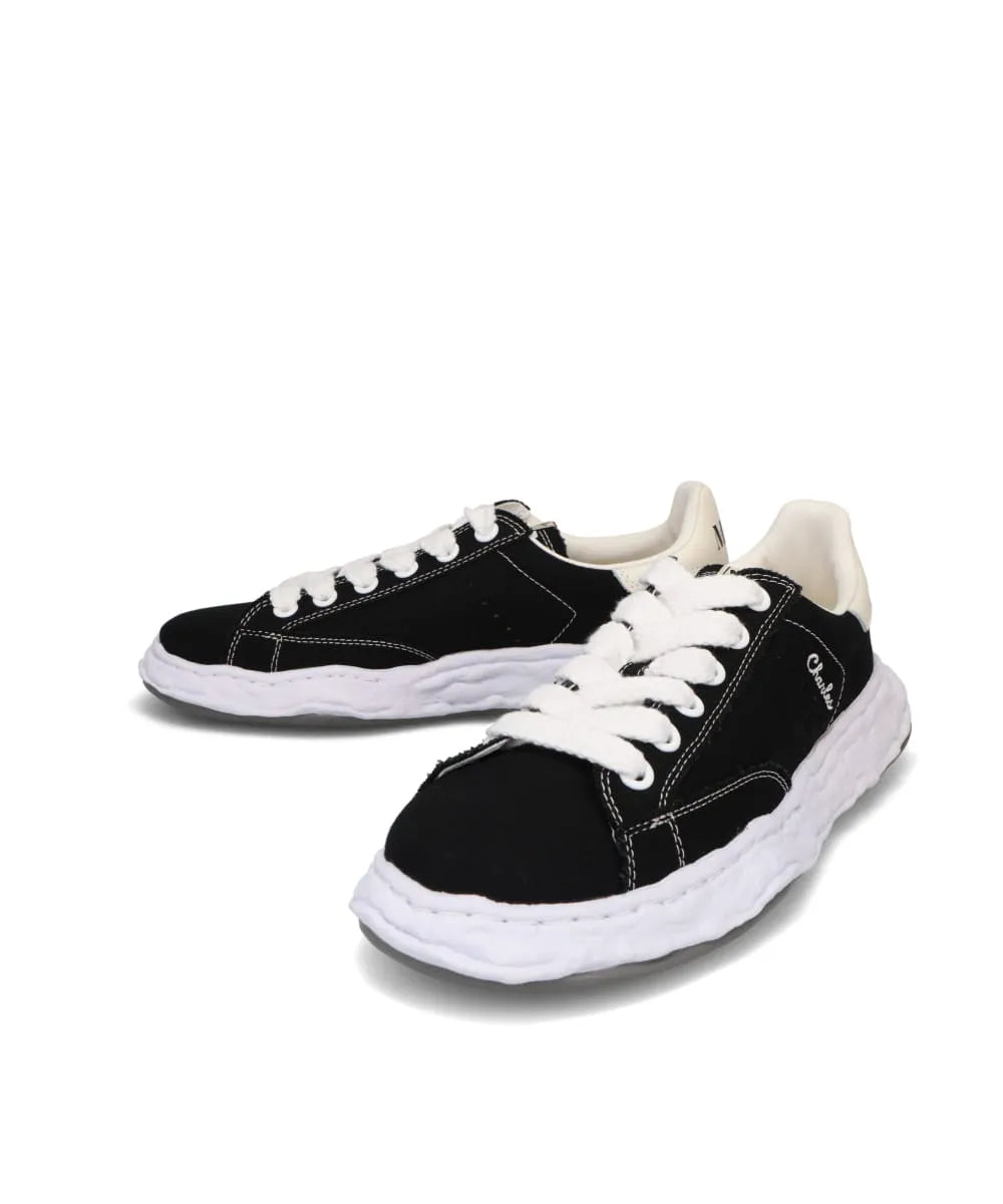 CHARLES/OS CANVAS SHOE LACED LOW-TOP SNEAKER