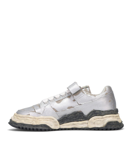 KEITH/ORIGINAL SOLE TORN FILM ATTACHED CANVAS LOW-TOP SNEAKER