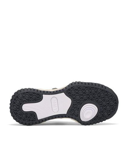 KEITH/ORIGINAL SOLE TORN FILM ATTACHED CANVAS LOW-TOP SNEAKER