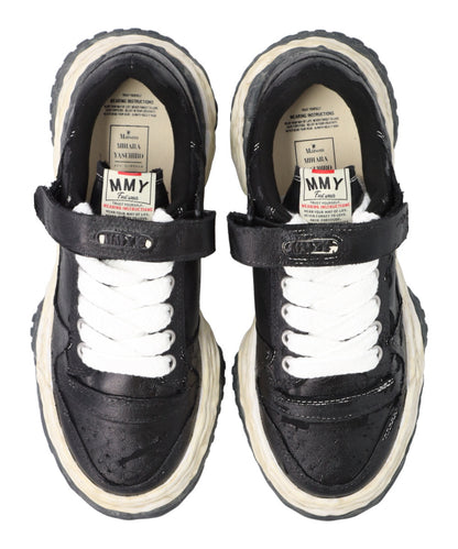 KEITH/ORIGINAL SOLE TORN FILM ATTACHED CANVAS LOW-TOP SNEAKER