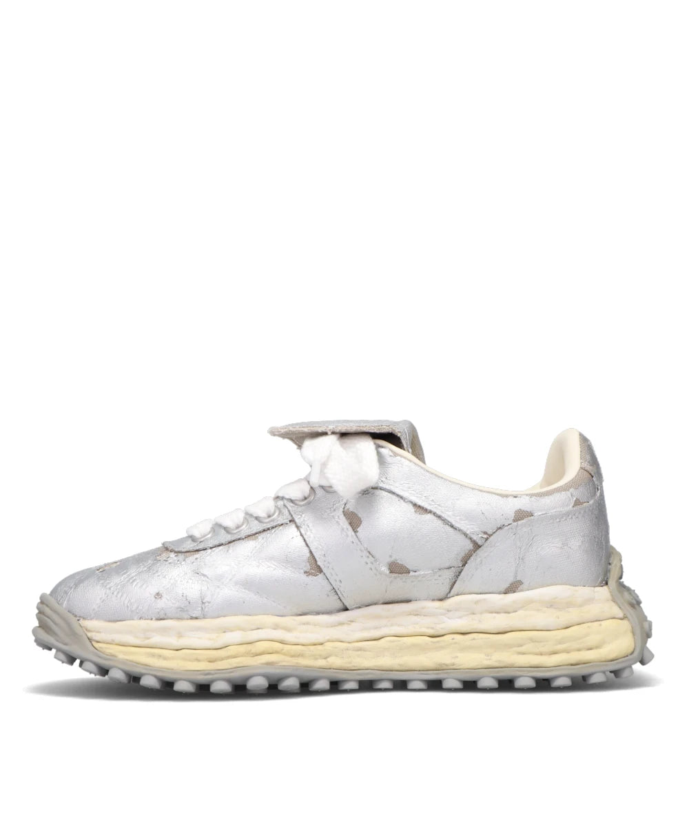 SCOTT/ORIGINAL SOLE TORN FILM ATTACHED CANVAS LOW-TOP SNEAKER