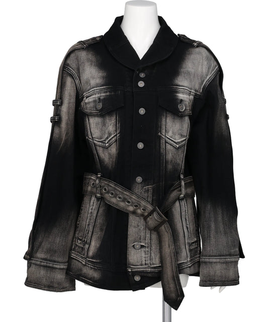mukcyen(ムッシャン) OVER DENIM JACKET