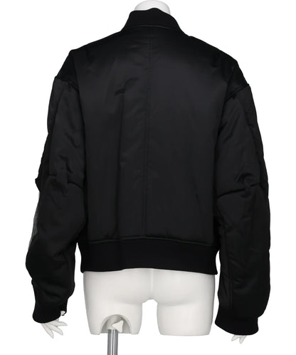 ELE STOLYOF 美品 Victoria Down MA-1 ELE STOLYOF/ エレストリオフ】Victoria Down MA-1