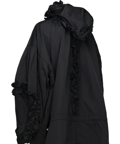 DICRIS SOLO TWILL①FRILLS BLOUSON