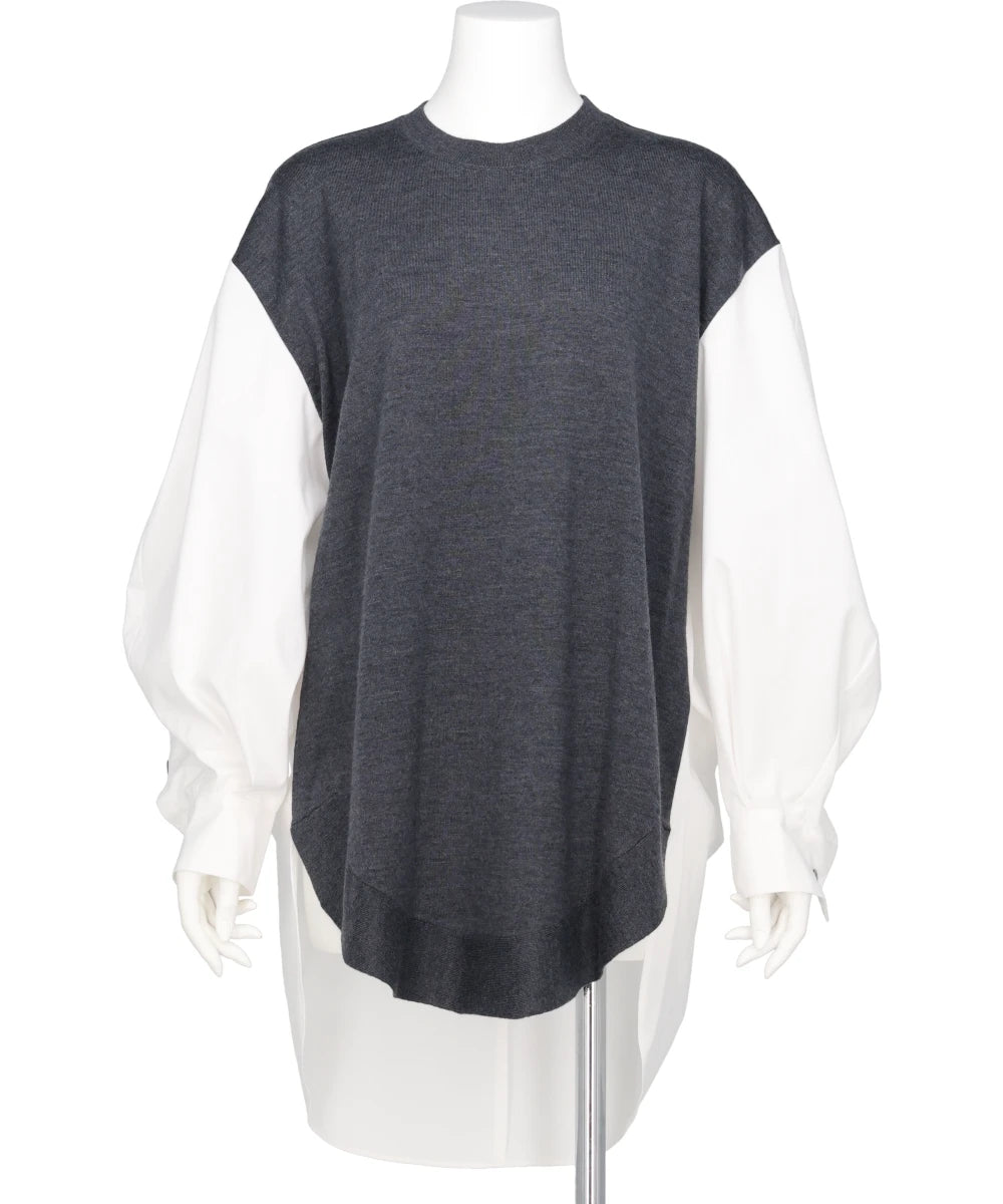 C/PE BROAD KOMBI LONG SHIRT
