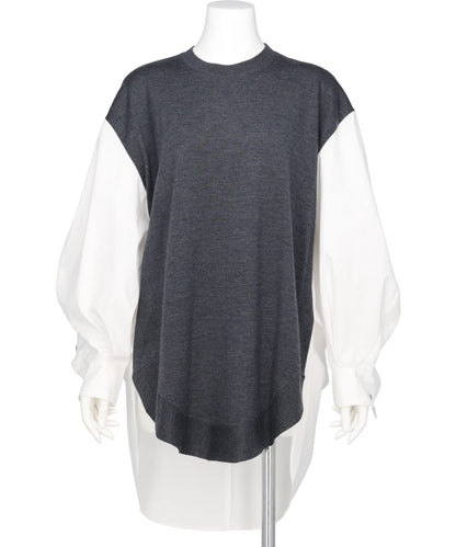 C/PE BROAD KOMBI LONG SHIRT
