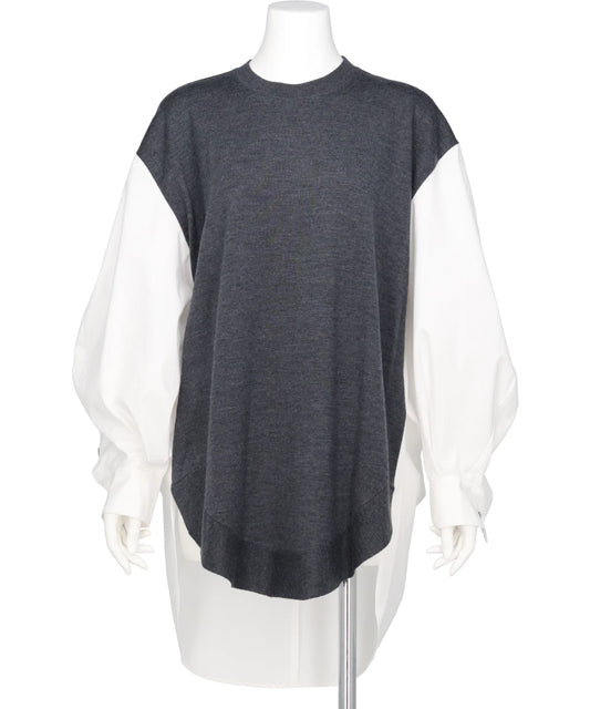 C/PE BROAD KOMBI LONG SHIRT