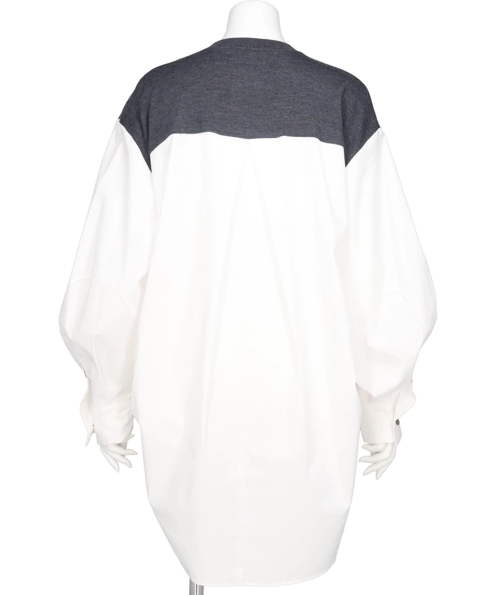 C/PE BROAD KOMBI LONG SHIRT