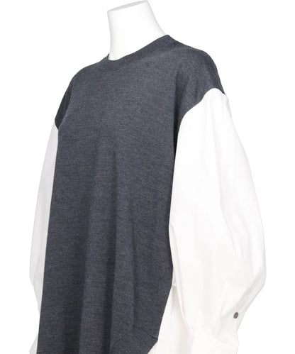 C/PE BROAD KOMBI LONG SHIRT