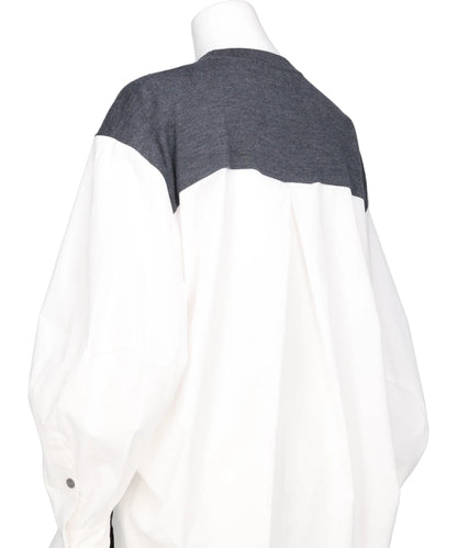 C/PE BROAD KOMBI LONG SHIRT