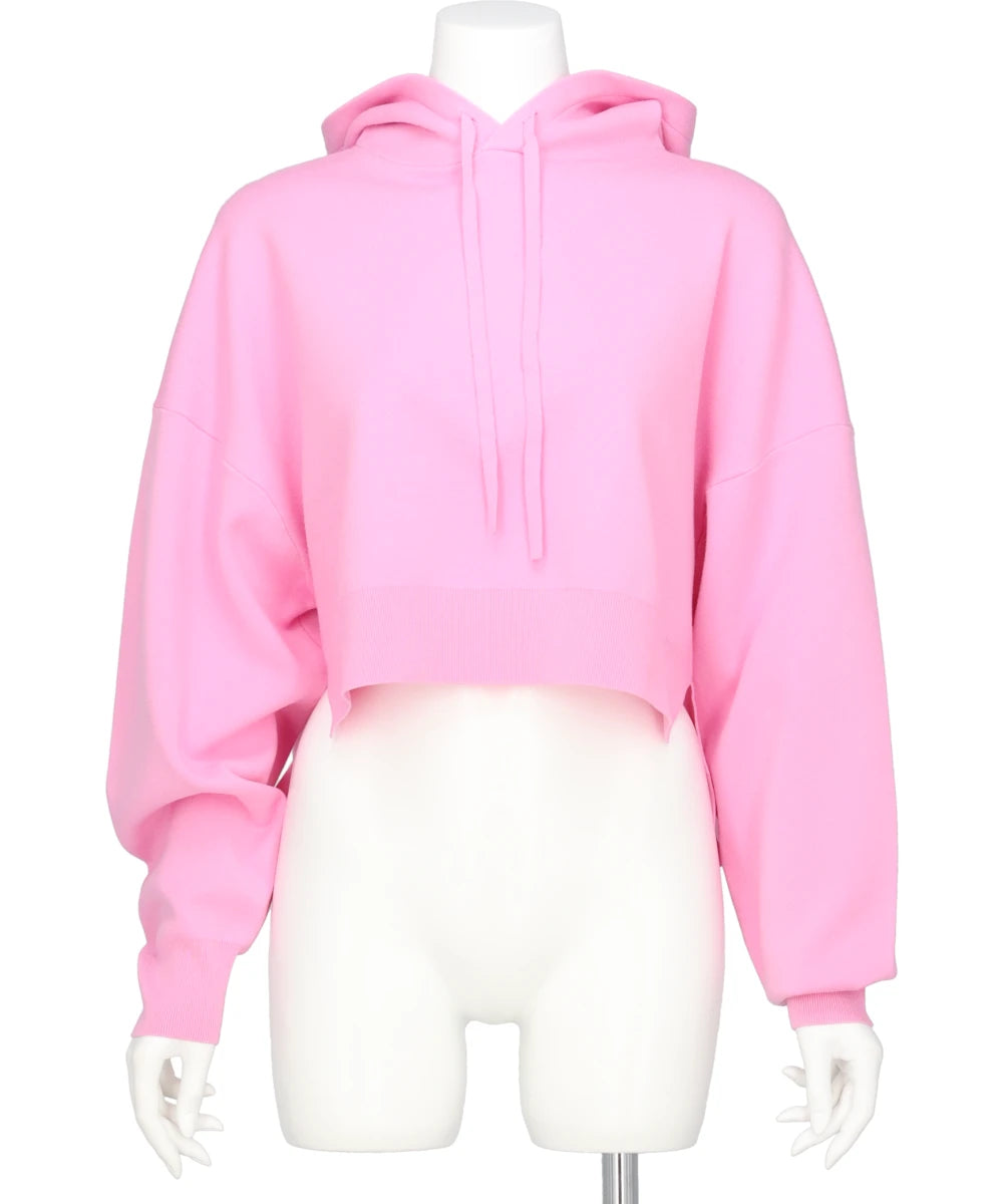 ENFÖLD(エンフォルド) ATHENA CROPPED HOOTED PULLOVER