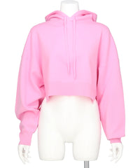 ENFÖLD(エンフォルド) ATHENA CROPPED HOOTED PULLOVER