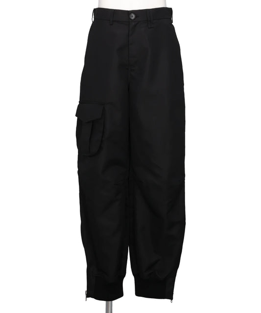 ANKLE ZIP POCKET TROUSERS