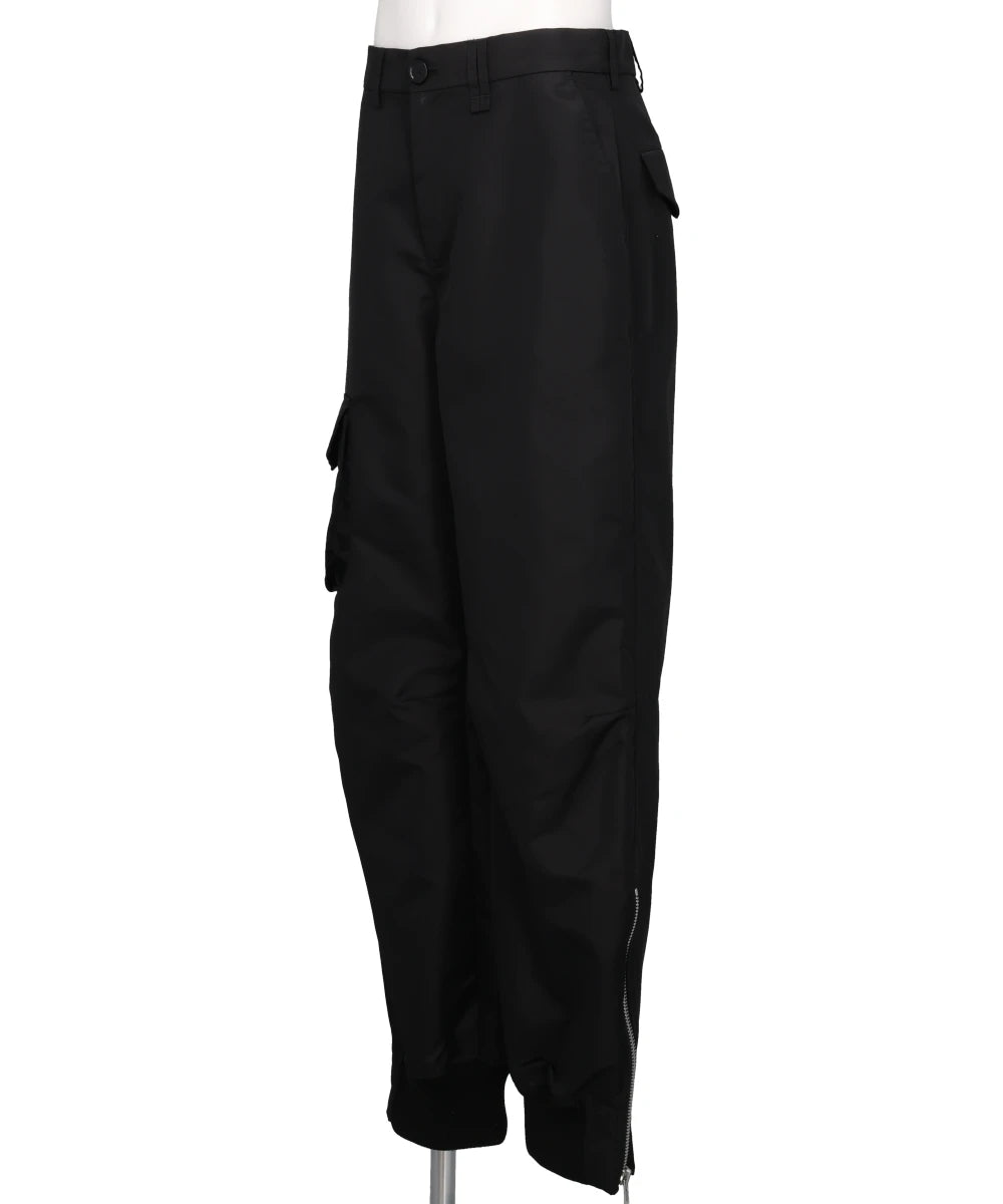 ANKLE ZIP POCKET TROUSERS