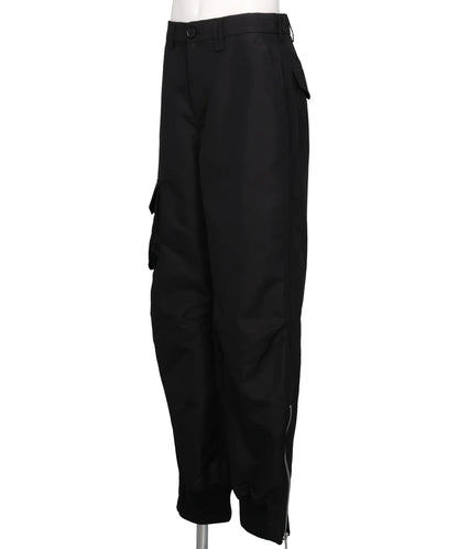 ANKLE ZIP POCKET TROUSERS