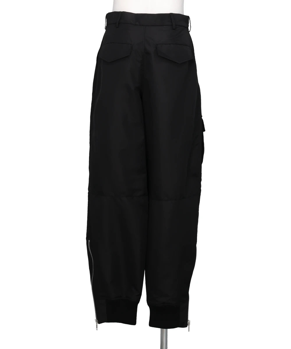 ANKLE ZIP POCKET TROUSERS