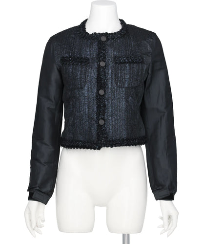 GLITTER TWEED JACKET