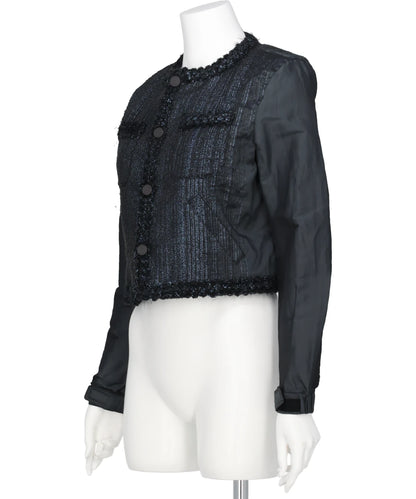 GLITTER TWEED JACKET