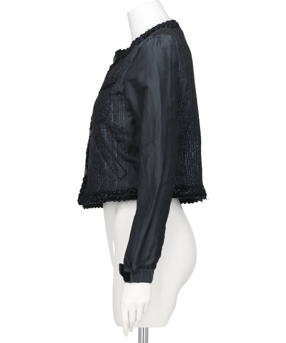 GLITTER TWEED JACKET