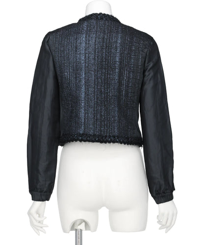GLITTER TWEED JACKET