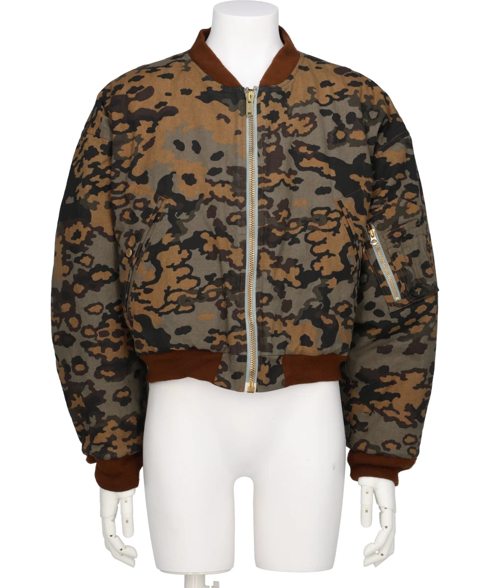 THIRD WAY CROPPED BOMBER - ILLEGAL CAMO,