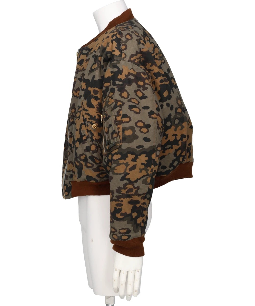THIRD WAY CROPPED BOMBER - ILLEGAL CAMO,