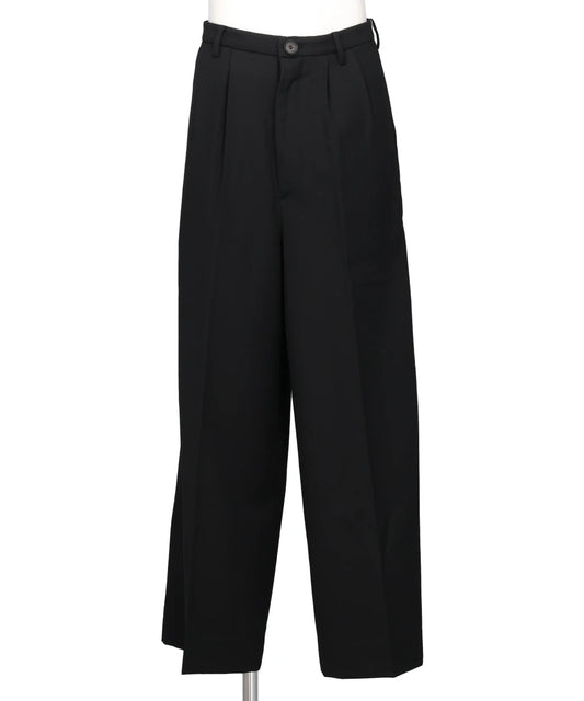 TUCKED WIDE TROUSERS