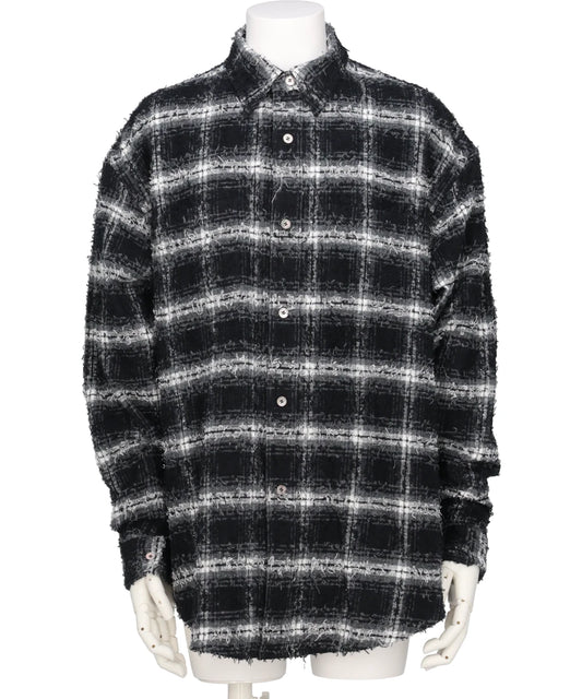 SHAGGY PLAID SHIRT