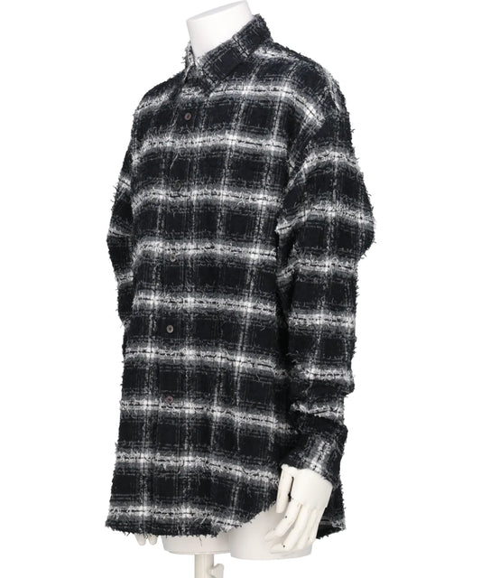 SHAGGY PLAID SHIRT