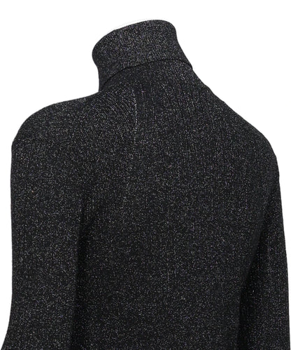 SHIMMER TURTLE NECK TIGHT KNIT