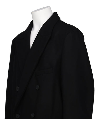 DOUBLE BREASTED SHORT OVERCOAT