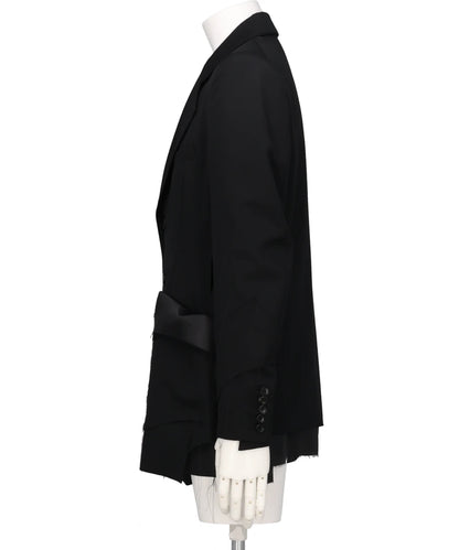 3 BUTTON ASYMMETRY JACKET