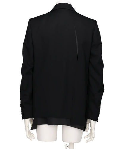 3 BUTTON ASYMMETRY JACKET