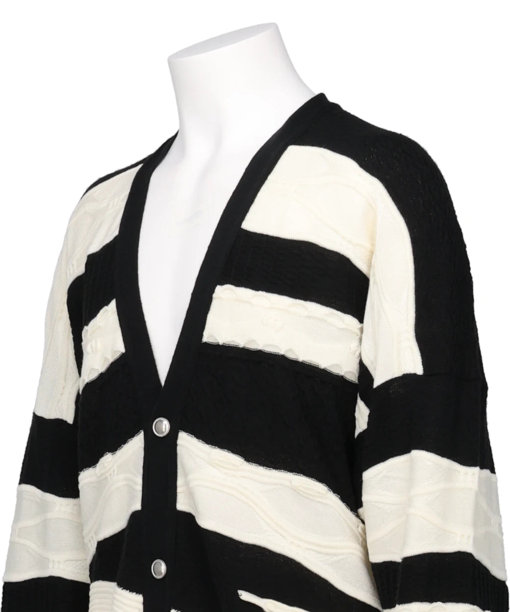 CRAZY LINING CARDIGAN KNIT