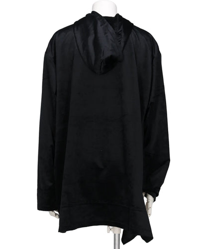 OVER HOOD VELOR T-SHIRT