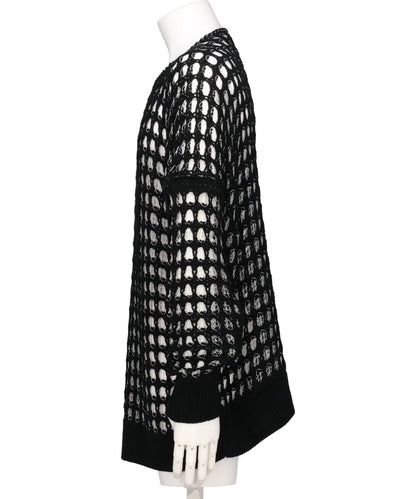 MESH ASYMMETRY KNIT