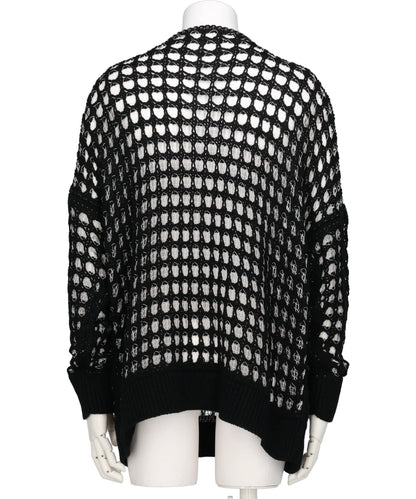 MESH ASYMMETRY KNIT